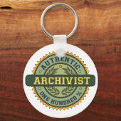 Authentieke Archivist Sleutelhanger (Voorkant)