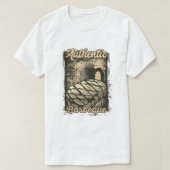 authentieke barbeque en bier t-shirt (Design voorkant)