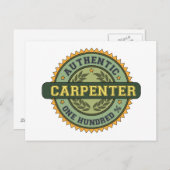 Authentieke Carpenter Briefkaart (Voorkant / Achterkant)