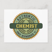 Authentieke Chemist Briefkaart (Voorkant)