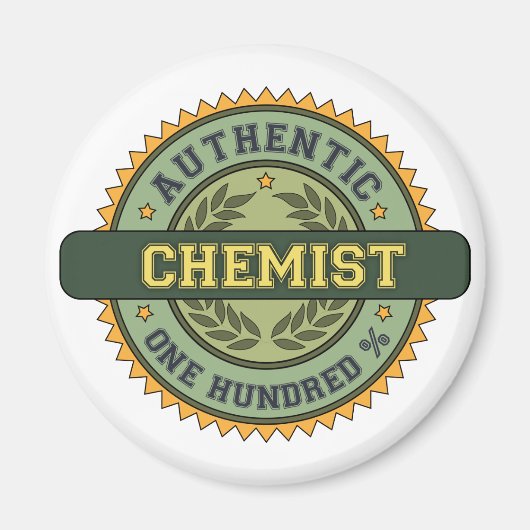 Authentieke Chemist Magneet (Voorkant)