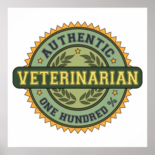 Authentieke dierenarts poster (Voorkant)