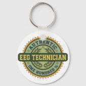 Authentieke EEG-technicus Sleutelhanger (Voorkant)