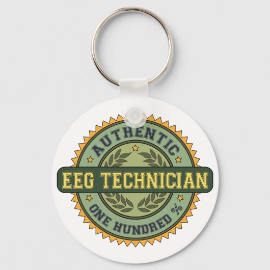 Authentieke EEG-technicus Sleutelhanger (Voorkant)