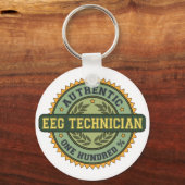 Authentieke EEG-technicus Sleutelhanger (Voorkant)