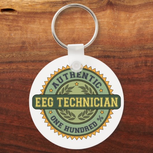 Authentieke EEG-technicus Sleutelhanger (Voorkant)