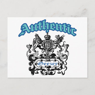 Authentieke Geezer Briefkaart