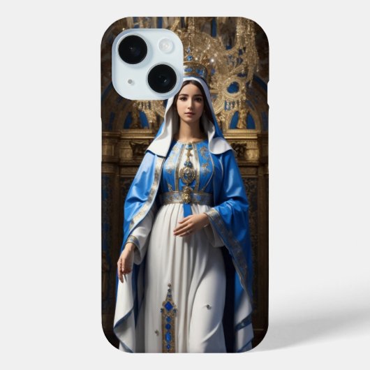 Authentieke Gezegende Maagd Maria Moeder van Jezus Case-Mate iPhone Case (Achterkant)