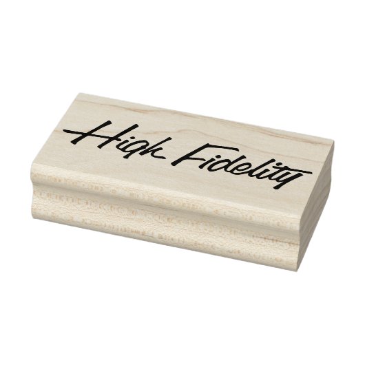 Authentieke High Fidelity Retro Rubber Art Stamp Rubberstempel (Stempel)