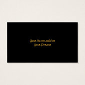 Authentieke Ier te huur voor grappige Visitekaartj Visitekaartje (Achterkant)