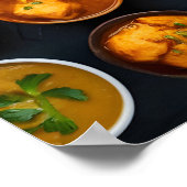 Authentieke Indiase keuken variëteit Poster (Hoek)