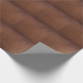 Authentieke lederen textuur, echte achtergrond. cadeaupapier (Hoek)