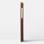 Authentieke lederen textuur, echte achtergrond. Case-Mate iPhone case (Achterkant / Links)