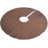 Authentieke lederen textuur, echte achtergrond. kerstboom rok (Gekanteld)