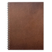 Authentieke lederen textuur, echte achtergrond. notitieboek (Voorkant)