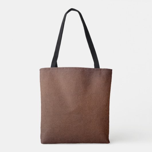 Authentieke lederen textuur, echte achtergrond. tote bag (Achterkant)