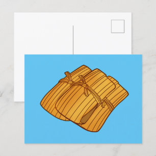 Authentieke Mexicaanse Tamales Seizoen Briefkaart