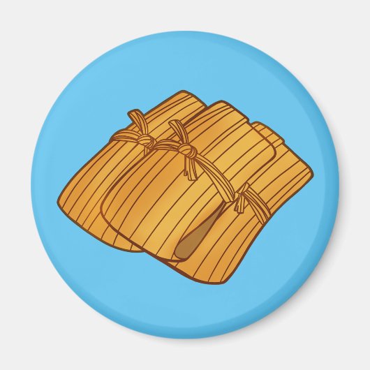 Authentieke Mexicaanse Tamales Seizoen Magneet (Voorkant)