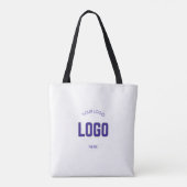 Authentieke, moderne eenvoudige typografie Canvas  Tote Bag (Achterkant)