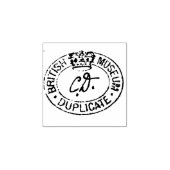 Authentieke  Museumzegel Journaling Rubberstempel (Afrduk)