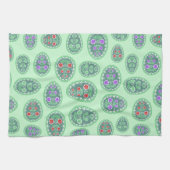 Authentieke Oekraïense Folk Art Eieren Patroon Gro Theedoek (Horizontaal)