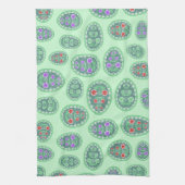 Authentieke Oekraïense Folk Art Eieren Patroon Gro Theedoek (Verticaal)