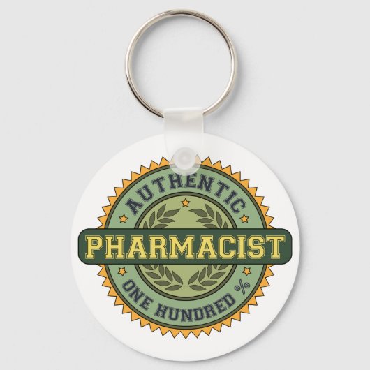 Authentieke Pharmacist Sleutelhanger (Voorkant)