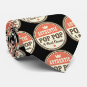 Authentieke Pop Pop een echt Klassiek Stropdas (Opgerold)
