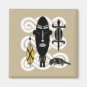 authentieke proefdieren magneet (Voorkant)