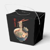 Authentieke Ramen Bowl Art Favoriet Box Bedankdoosjes (Achterkant)