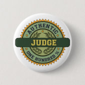 Authentieke rechter ronde button 5,7 cm (Voorkant)