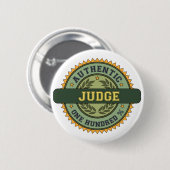 Authentieke rechter ronde button 5,7 cm (Voorkant /achterkant)