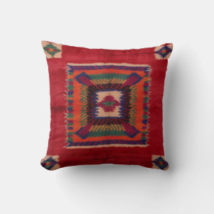 Authentieke Red Kilim Kussens voor een tijdloze lo