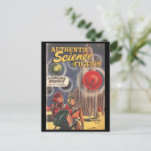 Authentieke Science fiction 023 (1952.Hamilton) Briefkaart (Staand voorkant)