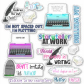 Authentieke stickers 8x8 (Voorkant)