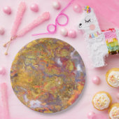 Authentiële kleuren voor natuurlijk Afbeelding, pa Papieren Bordje (Feest)