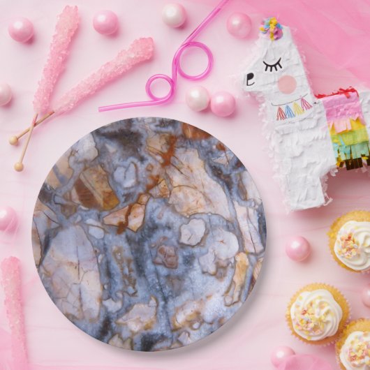 Authentiële kleuren voor natuurlijk Afbeelding, pa Papieren Bordje (Feest)