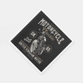 Authentiële motorfietsklassiek servet (Hoek)