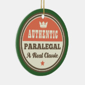 Authentiële paralegal een echte klassieke keramisch ornament (Rechts)