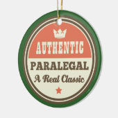 Authentiële paralegal een echte klassieke keramisch ornament (Links)