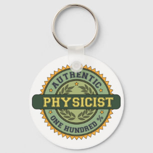 Authentische natuurkundige sleutelhanger