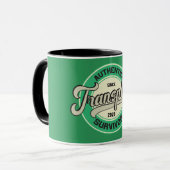 Authentische Transplant Survivor Custom Coffee Mok (Voorkant links)