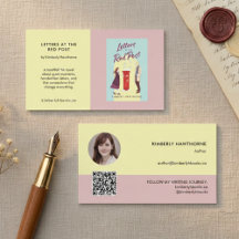 Author Book Promotion Custom YA Novel Pastel