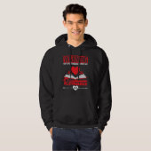Author Lifestyle Warning Romance Idea Writers Nove Hoodie (Voorkant volledig)