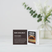 Author Promotional Book Marketing Photo Visitekaartje (Staand voorkant)