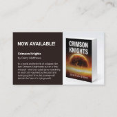 Author Promotional Book Marketing Photo Visitekaartje (Voorkant)