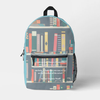 Author Quote Backpack by Sommer Hamilton Bedrukte Rugzak