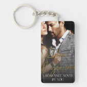 Author Swag Romance Book Cover & Quote Sleutelhanger (Voorkant)