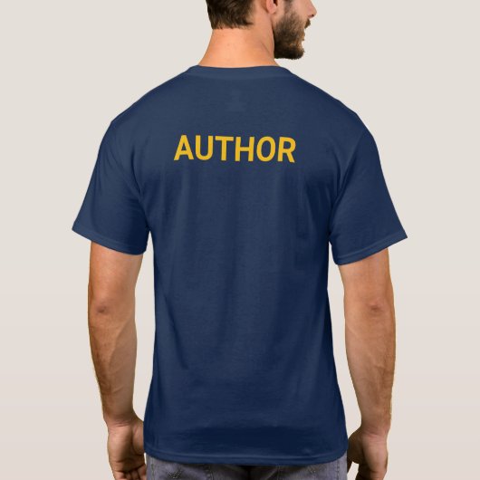 Author t-shirt  (Achterkant)
