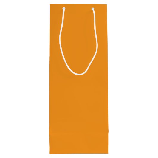 Authumn leaves orange wijn cadeautas (Achterkant)